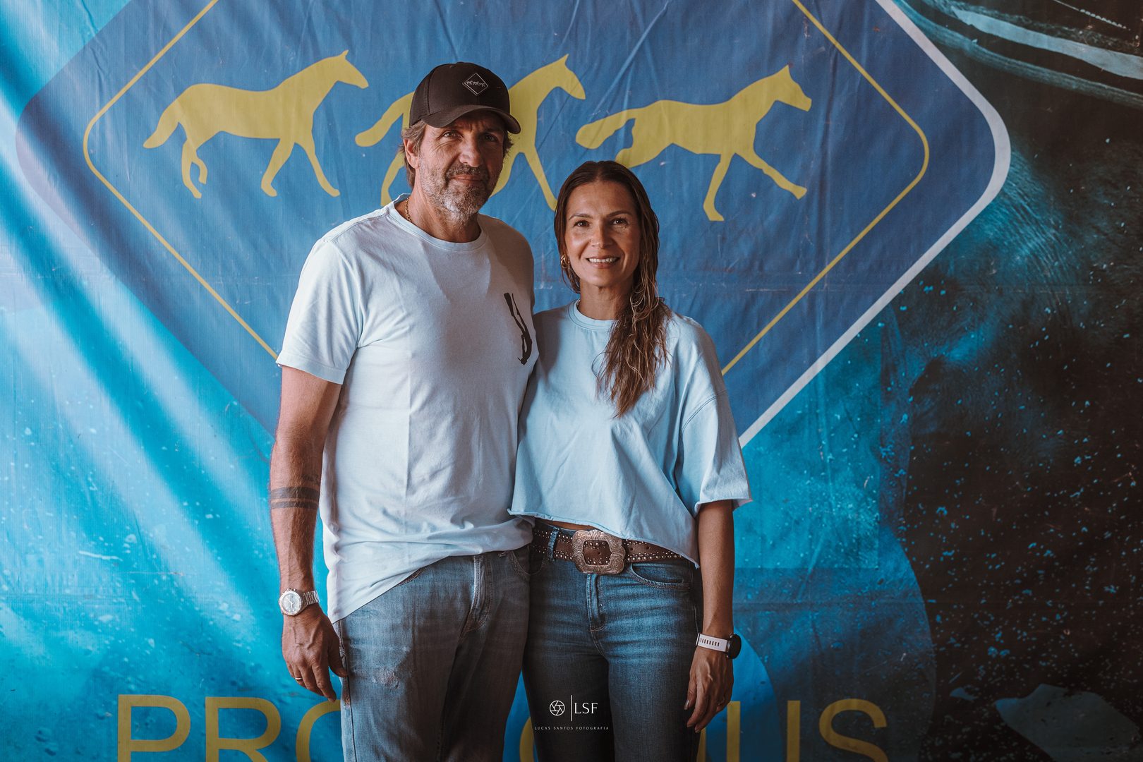 Clientes da Pro Equus no CAI durante a competição